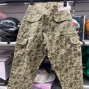 True Religion Green Camouflage Cargo Pants